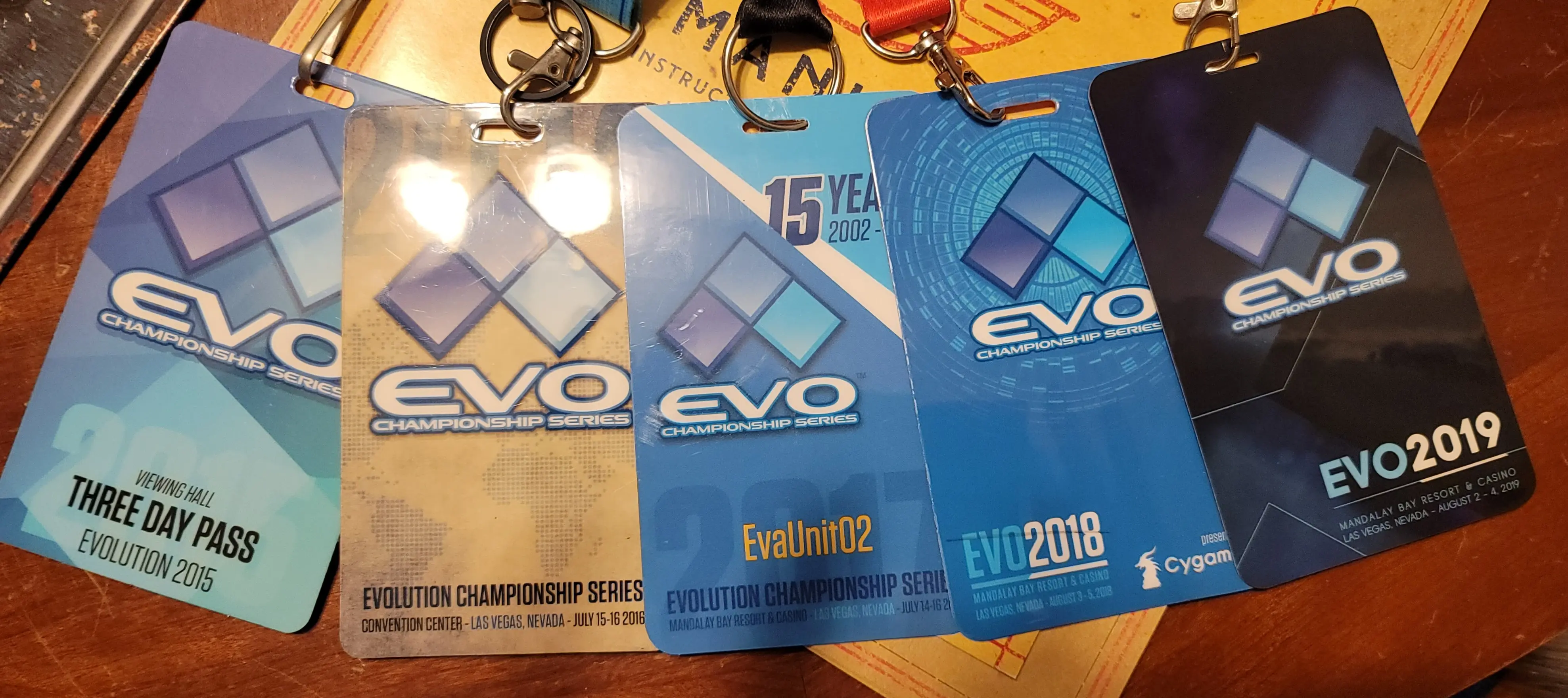 Evo badges photo