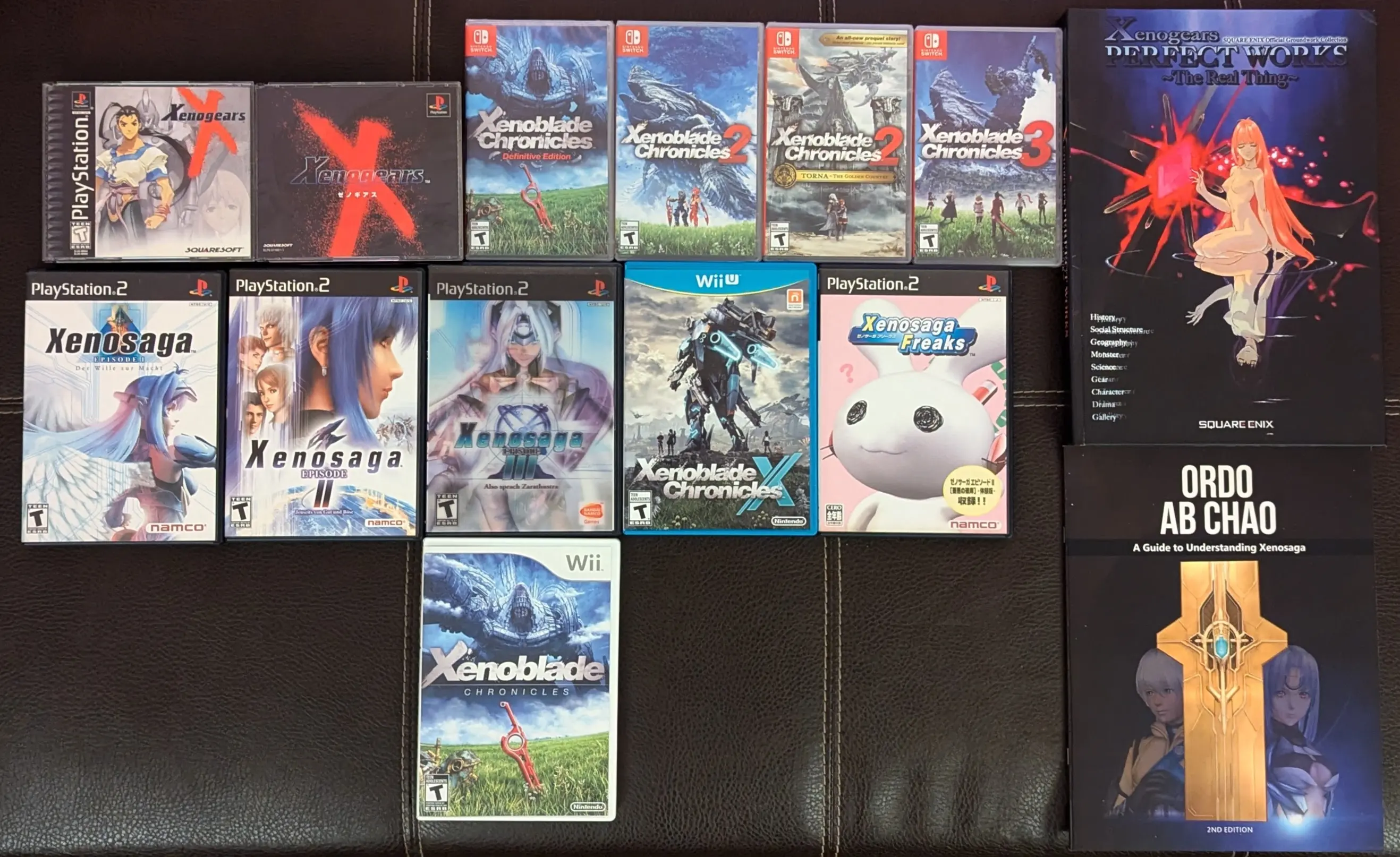 A collection of most Xeno series games.